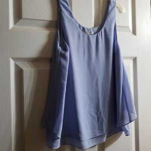 Naked Zebra sleeveless blouse/camisole